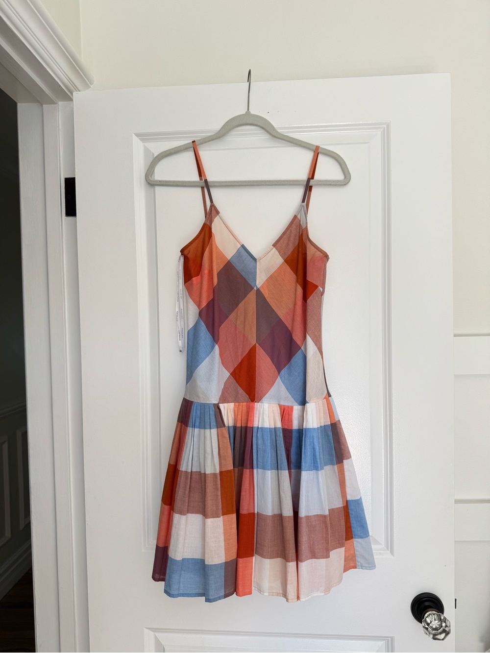 Hunter Bell Dublin Sleeveless Drop-Waist Mini Dress